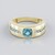 Anello in oro con Zircone Ratanakiri (Adela Gold)
