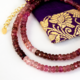 Collana in argento con Tormalina Rosa Nigeriana