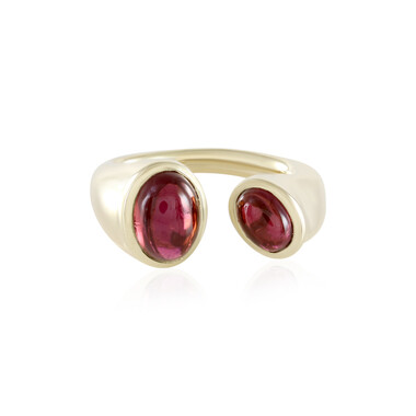 Pinkfarbener Turmalin-Goldring (KM by Juwelo)