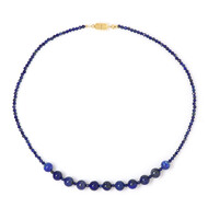 Lapislazuli-Silberhalskette (Adela Silber)