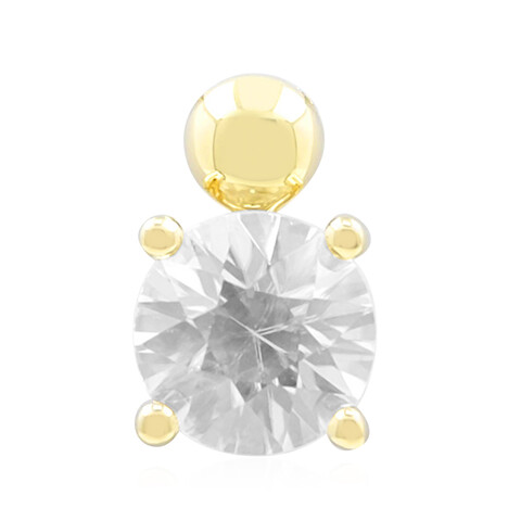 9K Zircon Gold Pendant (de Melo Gold)