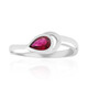 Anello in argento con Rubellite