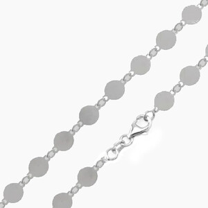 Cadena en plata