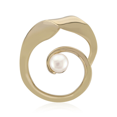 Pendentif en argent et Perle blanche de culture d'eau douce (TPC)