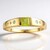 Bague en or et Sphène