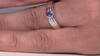 Bague en argent et Tanzanite (Pallanova)