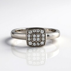 Anello in argento con Zircone