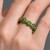 Russischer Diopsid-Silberring