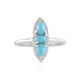 Bague en argent et Turquoise Sleeping Beauty