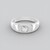 Anello in argento con Zircone
