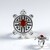 Anello in argento con Diaspro Rosso  (Desert Chic)