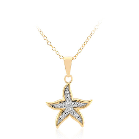 Collar en plata con Diamante I3 (I)