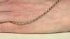 Zilveren armband met I2 Bruine Diamanten