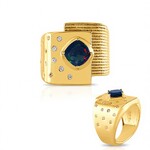 Anello in argento con Opale Mezezo (de Melo Essence)