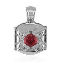 Ciondolo in argento con Tormalina Rosa Brasiliana (Remy Rotenier)