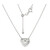 Collar en plata con Zircón (Adela Silber)
