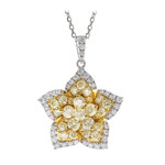 Collier en or et Diamant SI2 jaune (CIRARI)