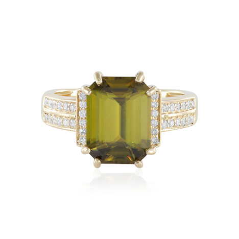 Bague en or et Sphène (AMAYANI)