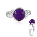 Bague en argent et Onyx pourpre (de Melo)