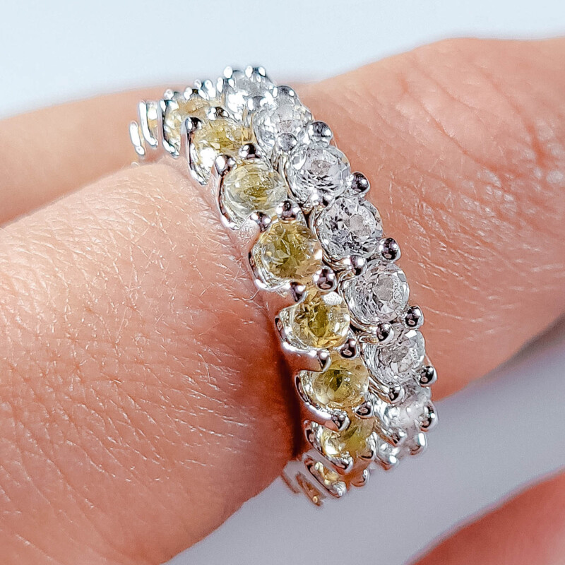 Edelstein-Silberringe