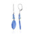 Boucles d'oreilles en argent et Kyanite