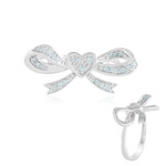 Anillo en plata con Zircón de Ratanak Kirí