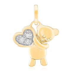 Ciondolo in oro con Diamante SI1 (G)