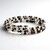 Bracciale in acciaio con Quarzo Rutilato Nero (Riya)