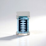 Ciondolo in argento con Topazio Blu Cielo (MONOSONO COLLECTION)