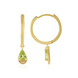 Orecchini in argento con Peridoto