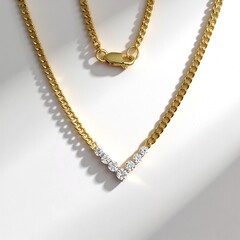 Collana in argento con Zircone (Adela Silber)