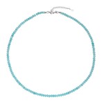 Collier en argent et Amazonite