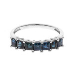 Anello in oro con Zaffiro Ceylon Blu (CIRARI)
