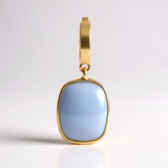 Ciondolo in argento con Opale Blu