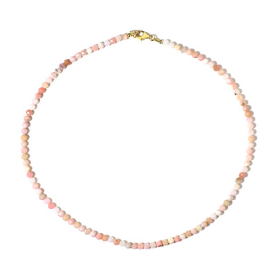 Collana in argento con Opale Rosa
