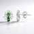 Orecchini in argento con Lemshuku Tsavorite