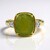 Anello in oro con Opale Verde Brasiliano (Tenner Diniz)
