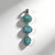 Ciondolo in argento con Larimar