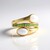Anello in argento con Pietra di Luna Bianca (KM by Juwelo)