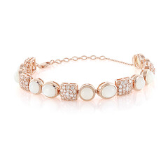 White Moonstone Silver Bracelet (KM by Juwelo)