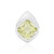 Zilveren hanger met een Limoen Kwarts (MONOSONO COLLECTION)