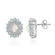 Orecchini in argento con Opale di Welo