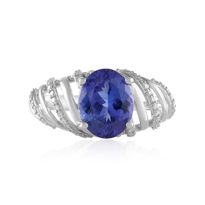 Anello in oro con Tanzanite AAA (de Melo)