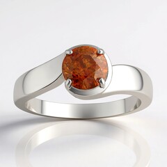 Anello in argento con Sfalerite