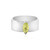 Lemon Quartz Silver Ring