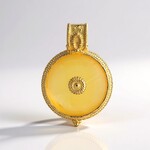 Ciondolo in argento con Ambra Milky Baltica (dagen)