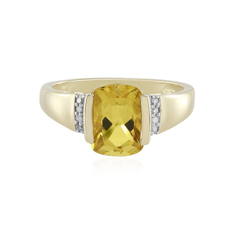 9K Golden Beryl Gold Ring