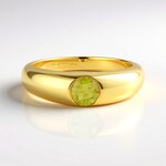Anello in argento con Sfene
