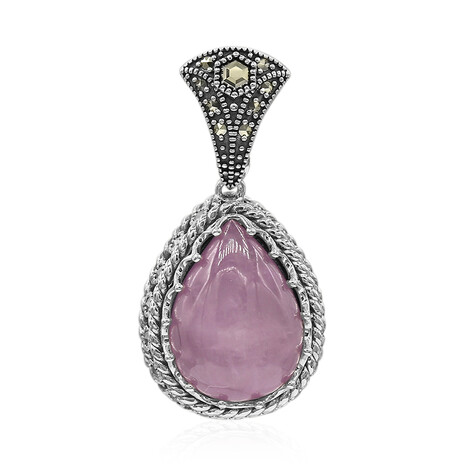 Kunzit-Silberanhänger (Annette classic)