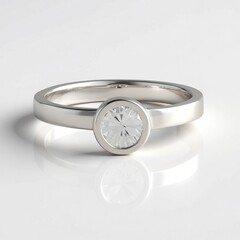 Anello in argento con Zircone